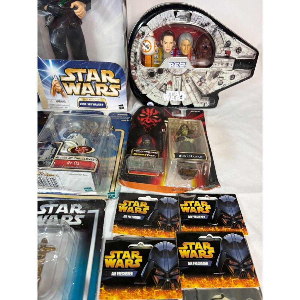 Lot Star Wars Mixed Collectibles 2000's era Figures Vehicles Micro Machines PEZ - Picture 8 of 16